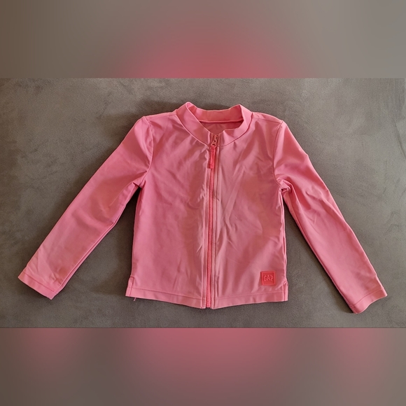 Gap Kids Size 4-5 Pink Zippered Jacket - Picture 1 of 10